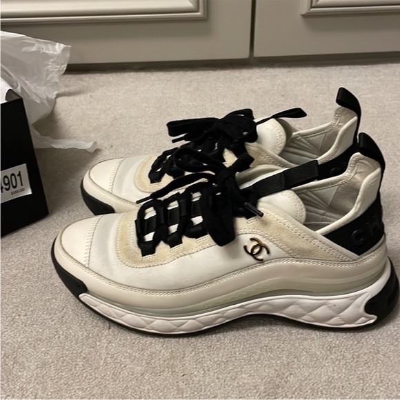 Chanel Sneakers 38 US 8 - Picture 2 of 12